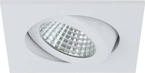 Brumberg LED-Einbauleuchte 12355073, quadratisch, Weiß, 6W, warmweiß, IP65 - Bild 1