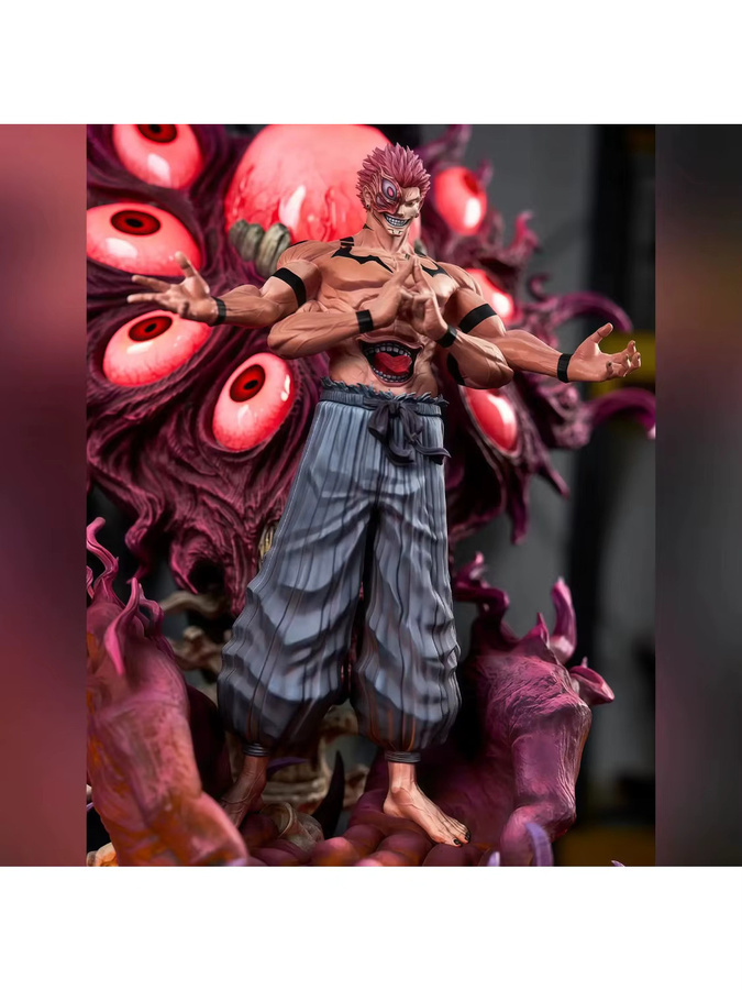 Jujube Queen Jujutsu Kaisen Ryomen Sukuna Frühe Form, Charakterfigur, 30 cm - Bild 3