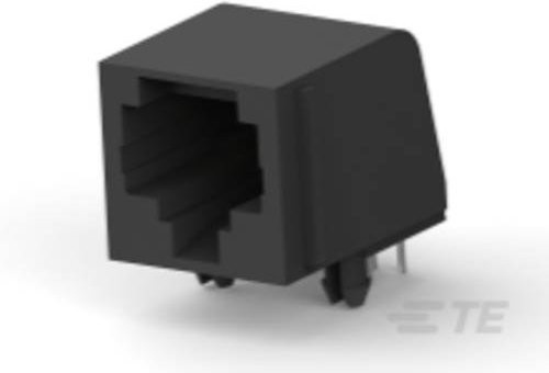 TE Connectivity Standard Modular Jack 5520251-4 Schwarz - Bild 1