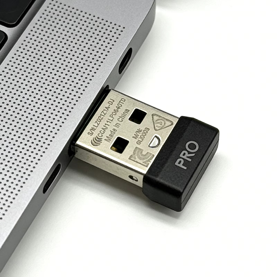 APWIKOGER USB-Empfänger für CPW G Pro Wireless und GPXS G Pro X Superlight Gaming-Maus in Schwarz - Bild 1