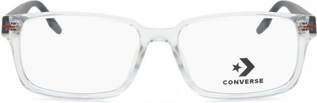Converse CV5009 Korrektionsbrille, Herren, Vollrand, rechteckig, weiß, transparent, Kunststoff - Bild 1