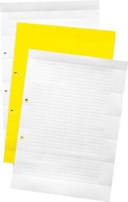Weidmüller Kabelmarkierer ESO 7 A4-Bogen in Weiß aus Papier - Bild 1