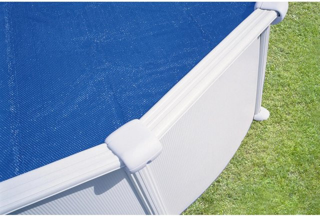 Summer Fun Solar-Abdeckplane für ovale Pools, blau, B/T: 375 x 610 cm - Bild 1