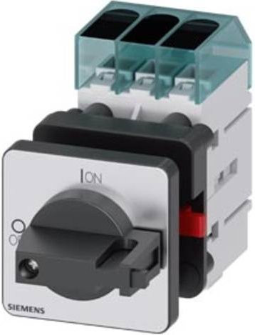 Siemens Lasttrennschalter Schwarz 3polig 32A 16mm² 690 V/AC 3LD32500TK11 - Bild 1