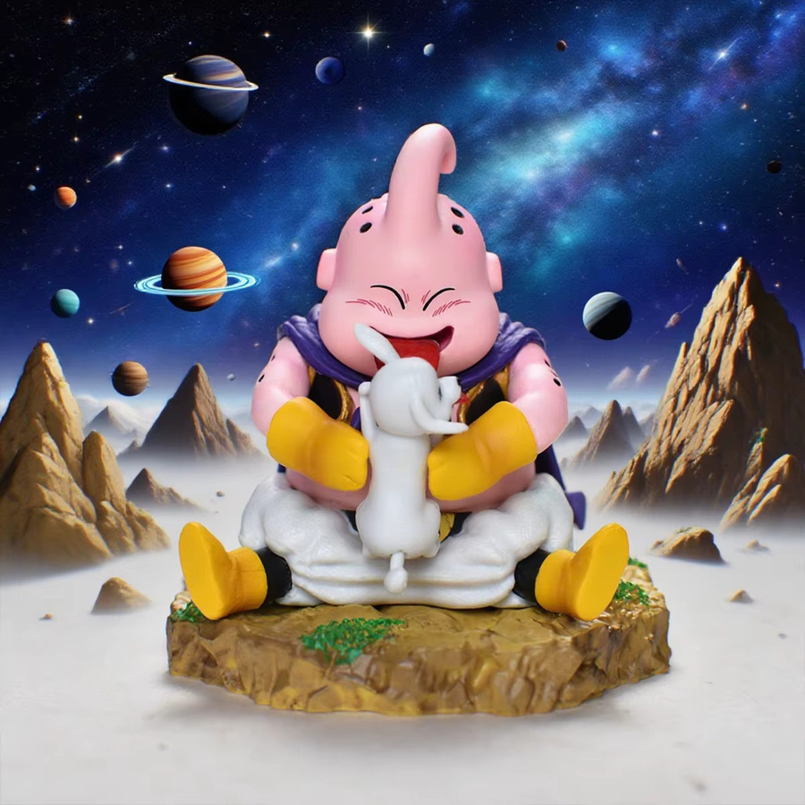 Bandai Dragon Ball Majin Buu Anime-Figur, Q-Version, 8cm - Bild 2