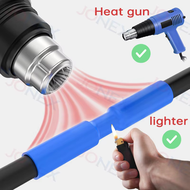 Jonock 560-teiliges Schrumpfschlauch-Set aus wärmebeständigem Isolierrohr für elektrische Leitungs- und Kabelverbindungen - Bild 3