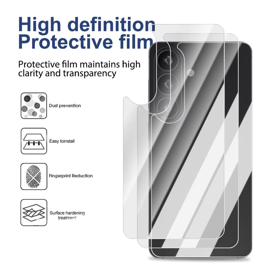6-in-1 Schutzset aus gehärtetem Glas für Samsung Galaxy S26, S26 Plus und S26 Ultra mit Rückseiten- und Objektivschutz in Transparent - Bild 5