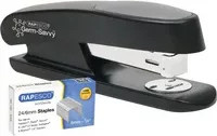 RAPESCO Heftgerät ECO Sting Ray Desktop in Schwarz - Bild 1