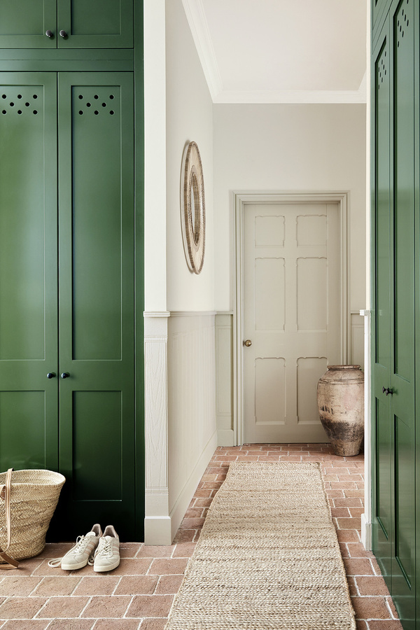 Little Greene Absolute Matt Emulsion Wandfarbe Dark Brunswick Green 88, 2,5 l - Bild 1