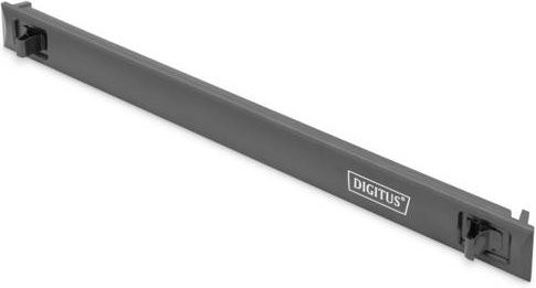 Digitus DN-97651 Netzwerkschrank-Blindabdeckung 19 Zoll, 1 HE, Snap-In, Schwarz (RAL 9005) - Bild 1