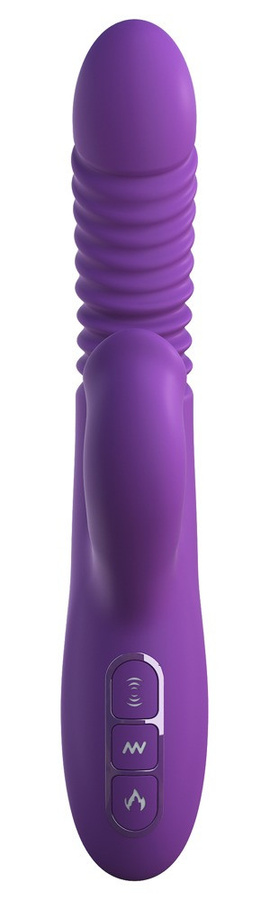 Pipedream Fantasy For Her Rabbitvibrator zur Klitorisstimulation in Lila, Länge: 23,5 cm - Bild 3