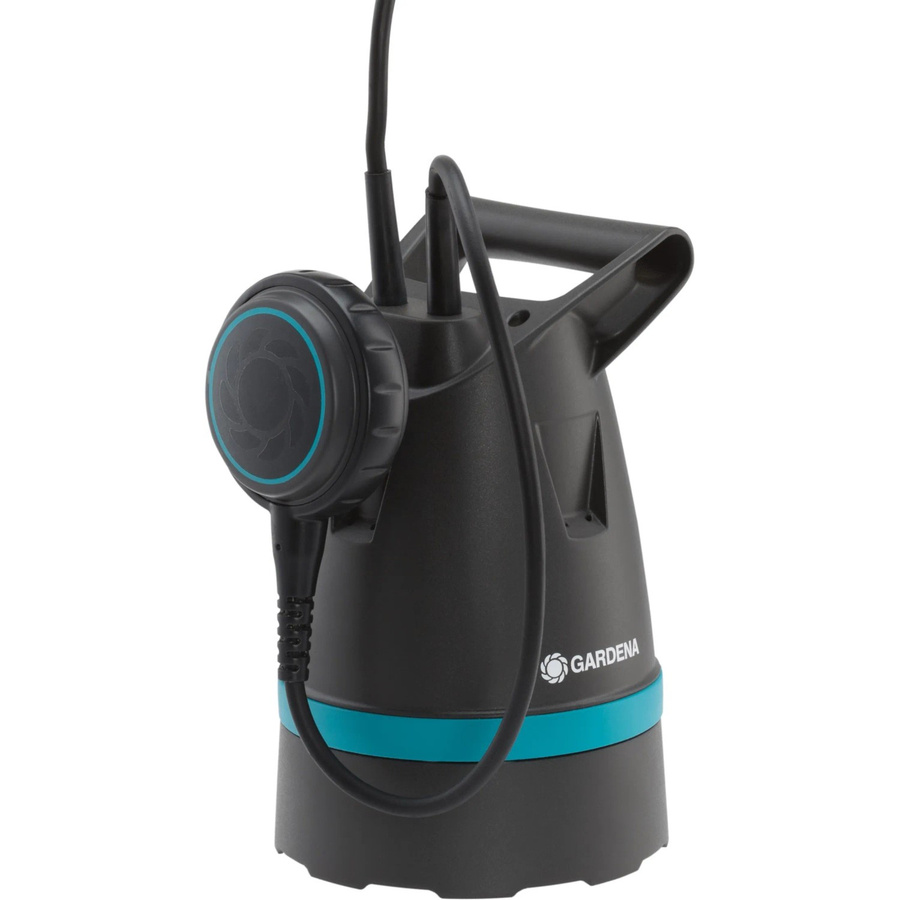 Gardena Klarwasser-Tauchpumpe 8600 Basic in Schwarz und Blau mit 400 W Leistung und 8600 l/h Förderleistung - Bild 2