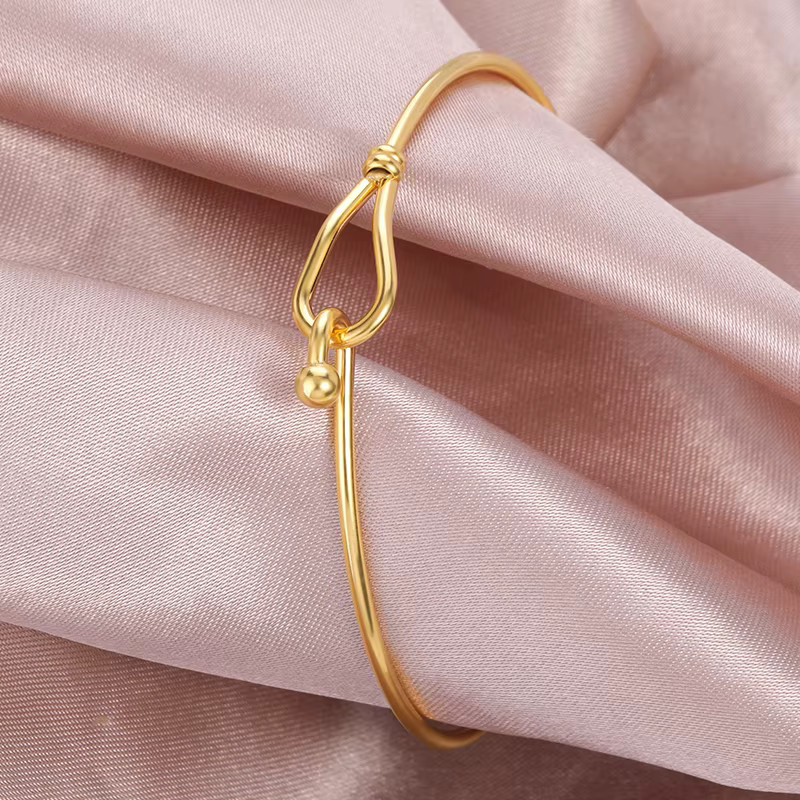 ETCAVCE Armband Edelstahl, Gold, Damen, Minimalistisch - Bild 2