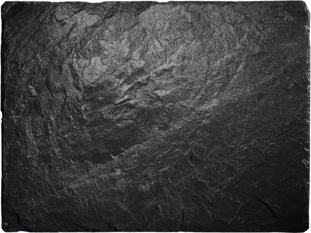 VEGA Schieferplatte Patara rechteckig, Schwarz, 2er Pack, B: 40 cm, T: 30 cm, H: 0,5 cm - Bild 1