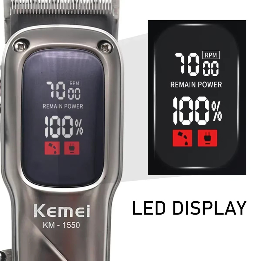 KEMEI Haarschneidemaschine Km-1550, Unisex - Bild 4
