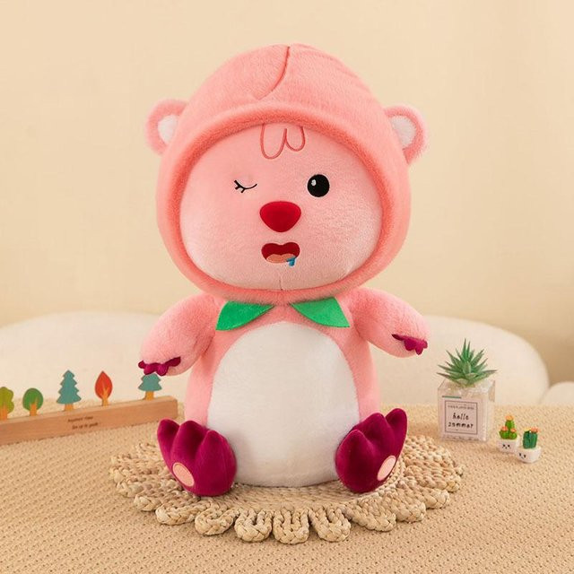 Binchi Keji Travel Loopy Plüschtier, pink, 45cm - Bild 1