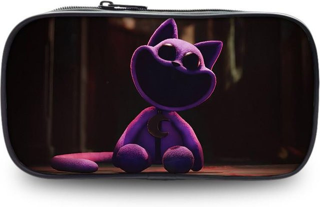 GlimmerGuild Catnap Poppy Playtime Federmäppchen aus Polyester in Lila und Multicolour - Bild 1