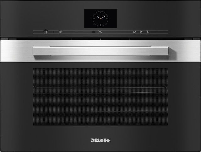 Miele DGC 7640 HC Pro Kompakt-Dampfbackofen in Edelstahl und Black mit WiFi, App-Steuerung und Steam Assist - Bild 1