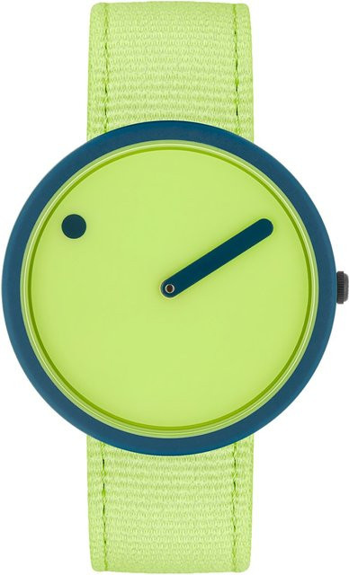 Picto Armbanduhr, Quarz, Kunststoff, Grün, 40 mm, Unisex - Bild 1