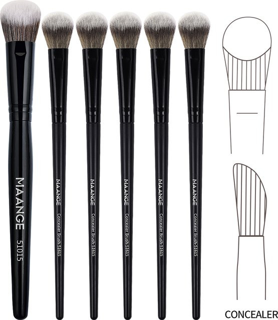 MAANGE Make-up-Pinsel-Set, 6-teilig, Unisex - Bild 1