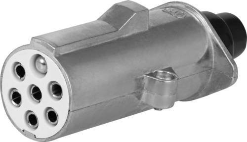 SecoRüt EP034 Anhänger Stecker mit 7poliger Steckdose Typ S und Klemmen in Silber - Bild 1