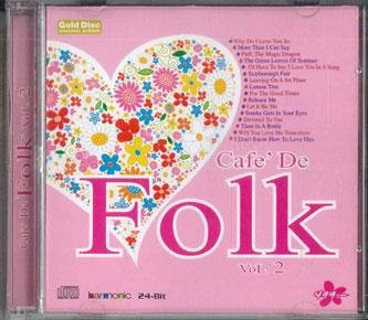 Cafe'de Folk Vol.2 Harmonic CD mit Country und Folk Musik aus Japan (Gebraucht) - Bild 1