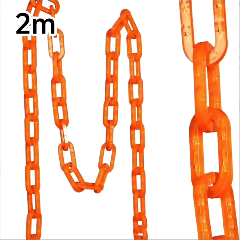 Halloween LED-Kettenlichter aus Kunststoff mit 8 Beleuchtungsmodi in Rot, 2 m oder 4 m Länge für gruselige Outdoor-Dekorationen - Bild 3