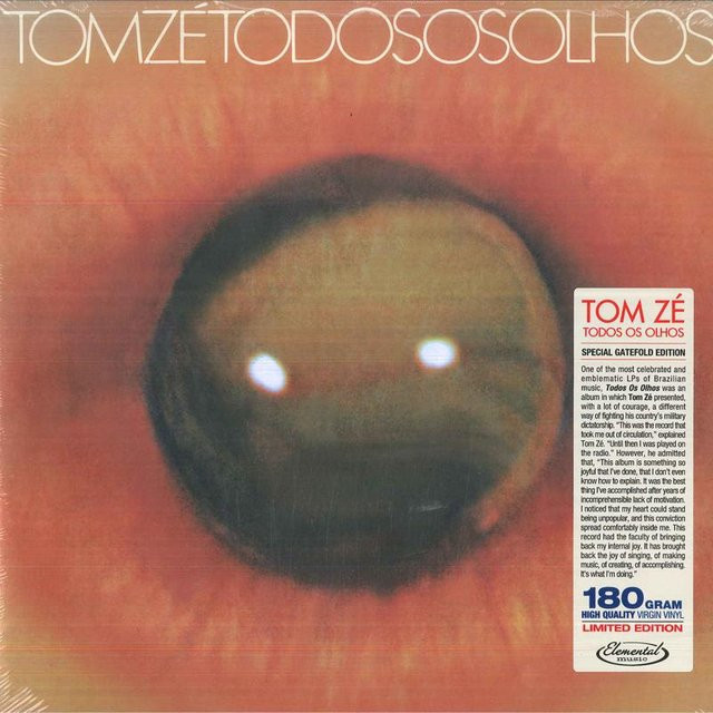 Tom Zé - Todos Os Olhos LP Schallplatte auf braun farbigem Vinyl von Elemental Music (2024) - Bild 1