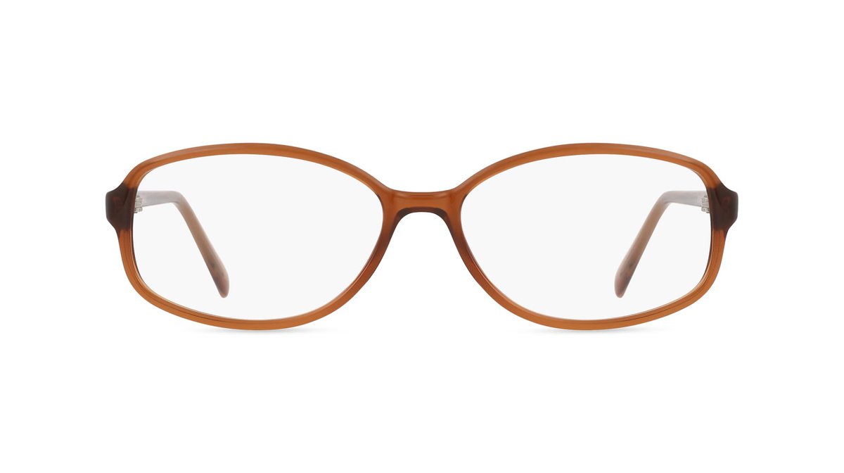 Fielmann MC 590 CL Korrektionsbrille, Vollrand, Quadratisch, Braun, Damen - Bild 1