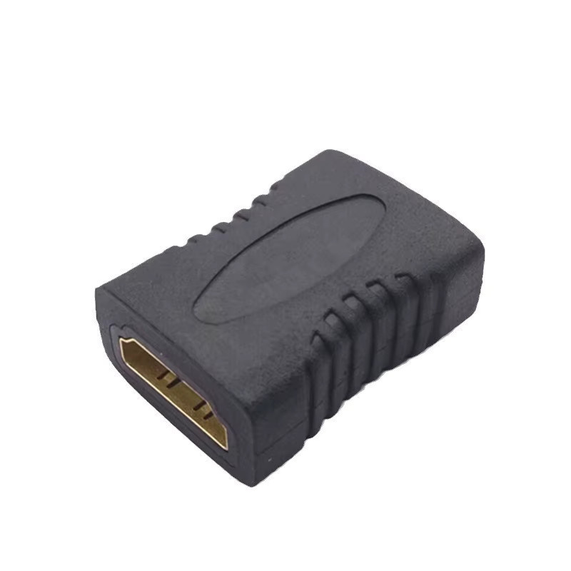 FRHY 5er Set HDMI-Extender Buchse auf Buchse 4K-Adapter mit vergoldeten Anschlüssen in Schwarz - Bild 2