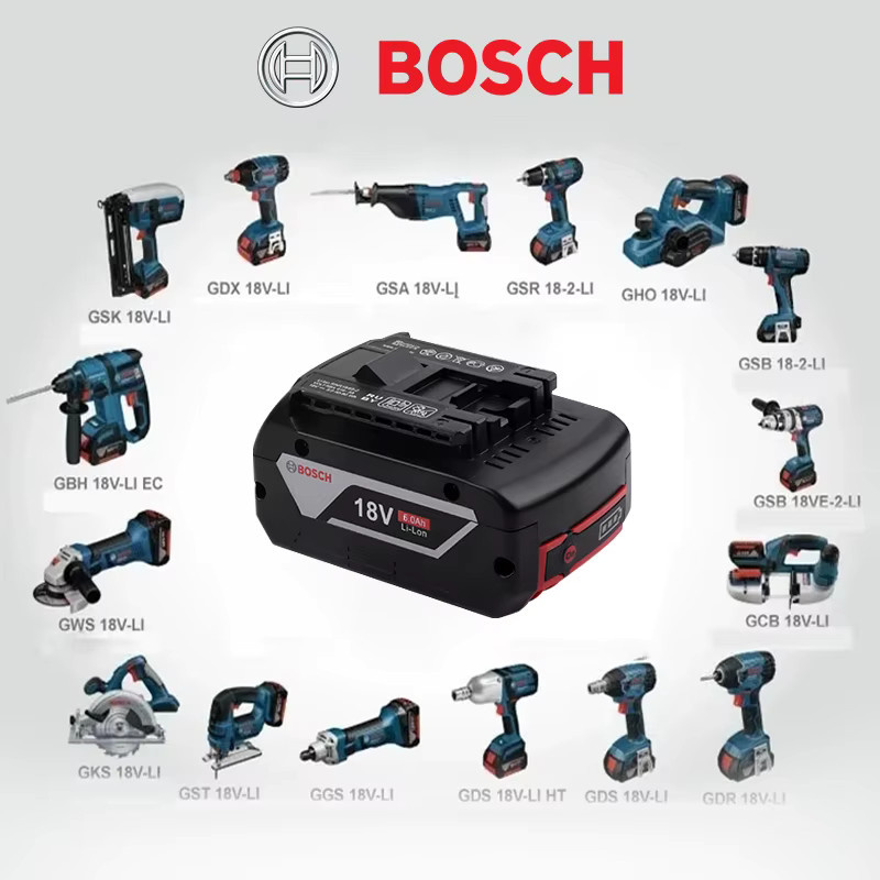 Bosch Professional 18V Akku 5,0Ah Lithium-Ionen-Ladeakku in Schwarz für Elektrowerkzeuge - Bild 5