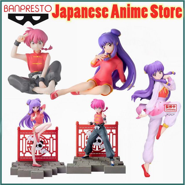 BANDAI SEGA Ranma 1/2 Luminasta Tendou Akane und Shampoo Anime Modellfigur - Bild 1