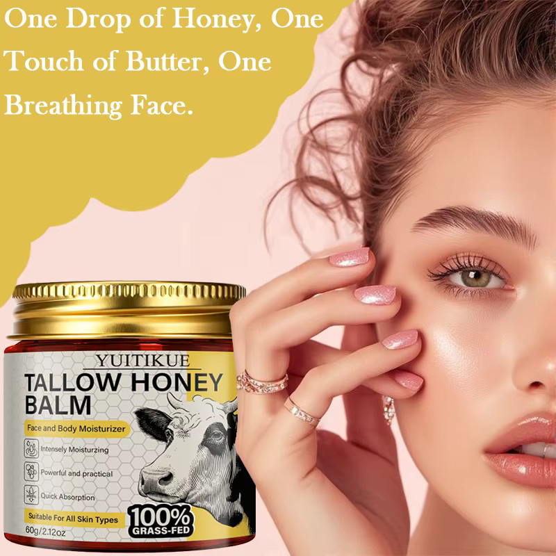 YUITIKUE Talg-Honig-Balsam, Gesichts- und Körperpflege, Unisex, 60g - Bild 4