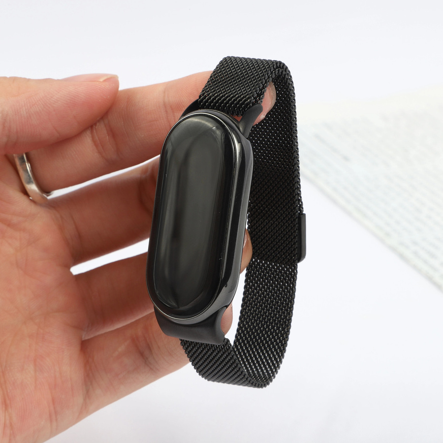 Xiaomi Uhrenarmband Edelstahl, Schwarz, Unisex - Bild 1