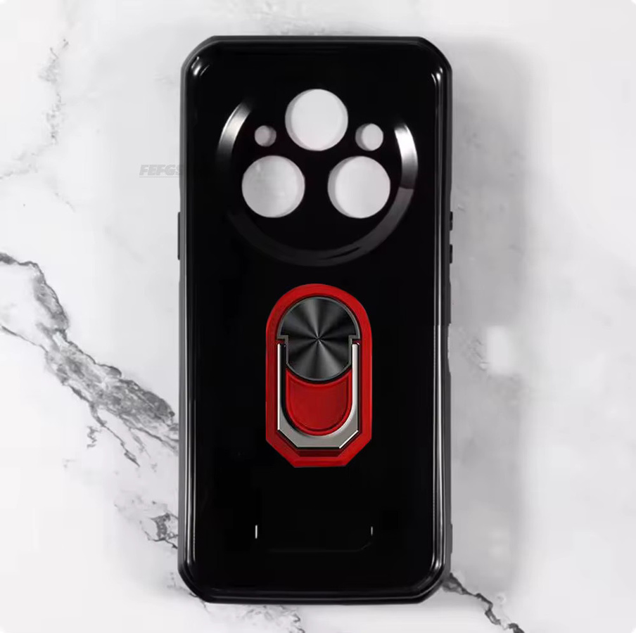 Oukitel WP62 Silikon Schutzhülle mit Ringhalterung in Schwarz - Bild 1