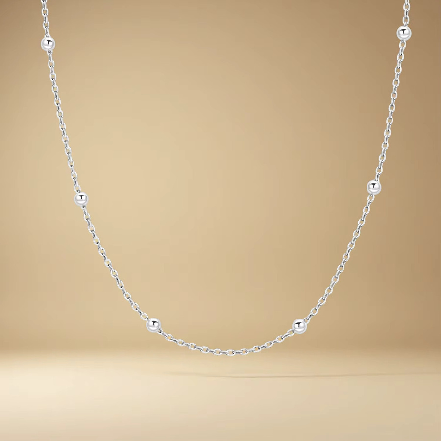 Orstarry Perlenkette, 925 Silber, Damen - Bild 3