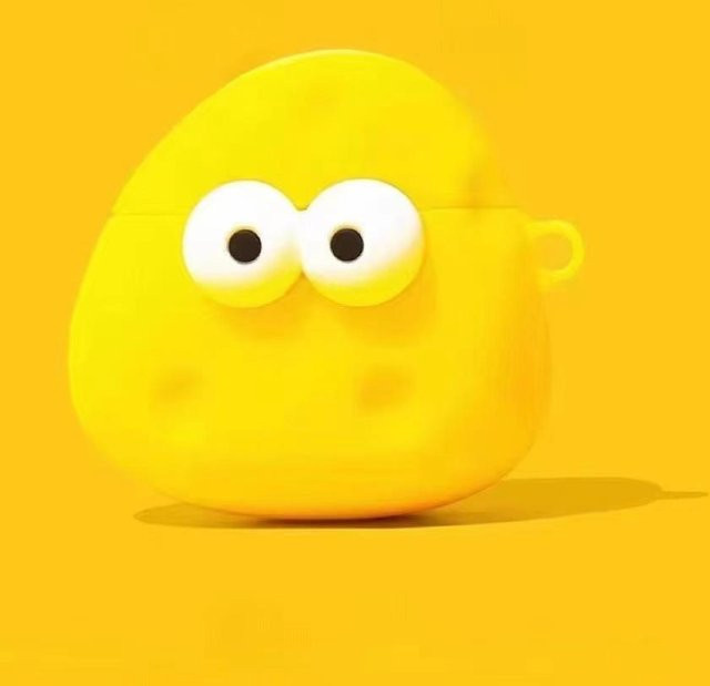 3D Gamepad Cartoon Kopfhörerhülle für Apple AirPods 4 in Gelb - Bild 1