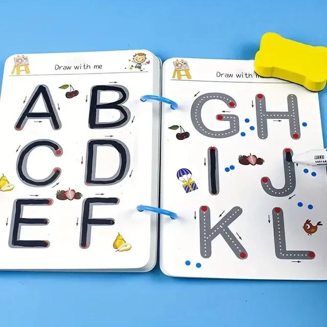 Art Farmer Wiederverwendbares magisches Tracing-Arbeitsbuch für Kinder mit Tier-Motiven in Mehrfarbig - Bild 1