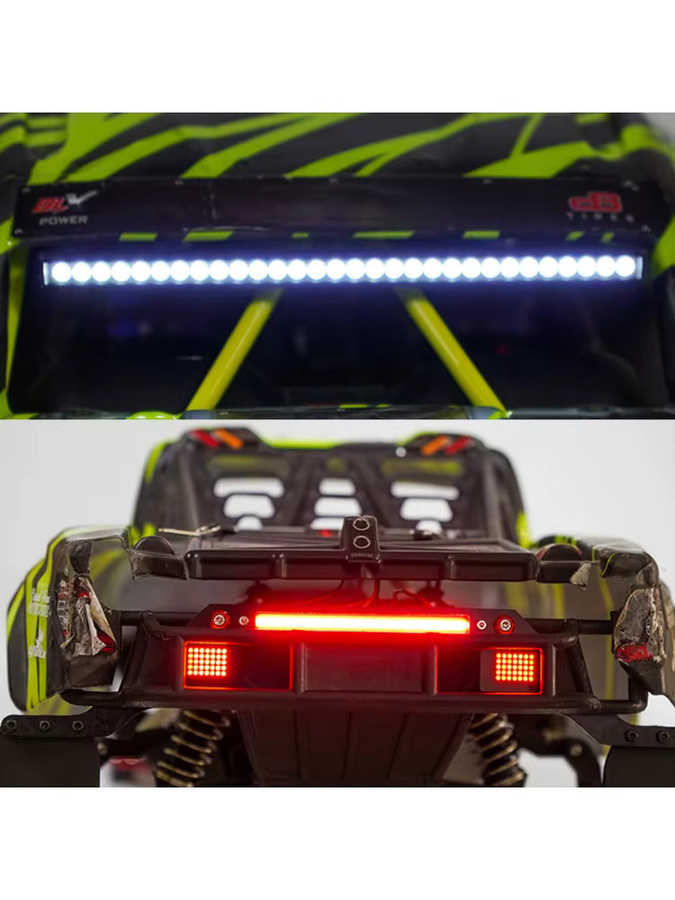 ARRMA RC Auto LED Simulations-7.4V-Dachleuchten Rücklicht Scheinwerfer, Zubehör - Bild 4