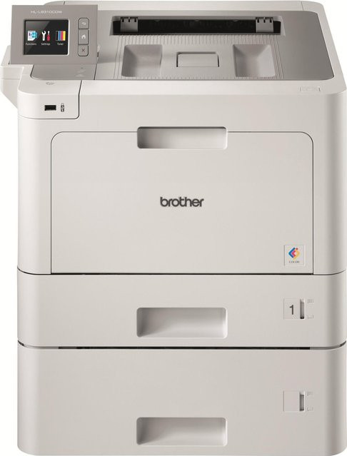 Brother HL-L9310CDWT Farblaserdrucker in Weiß mit Duplex, WLAN, LAN und NFC für A4 und Legal - Bild 1