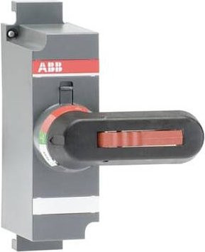 ABB OSV200BK Direktgriff in Schwarz mit Welle und Abdeckung, 65 mm - Bild 1