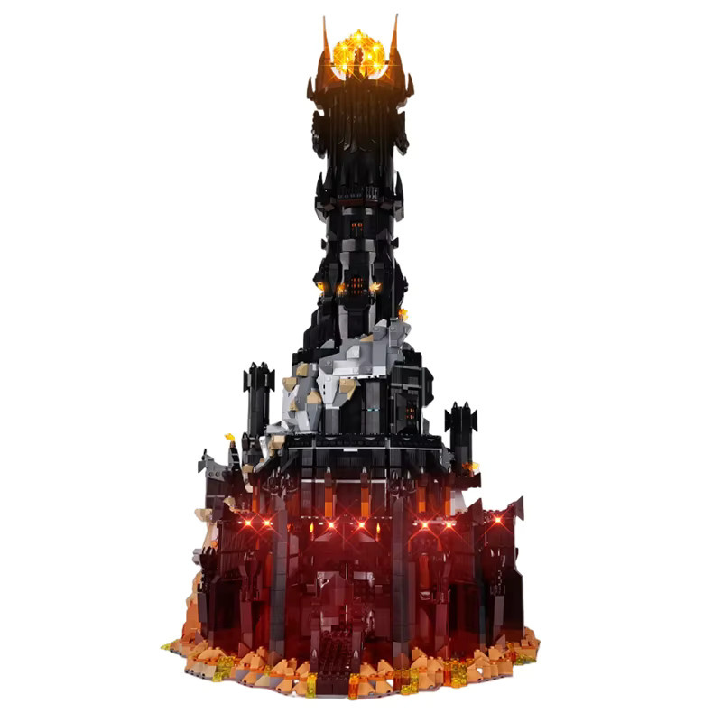 Kyglaring LED-Kit für 10333 Der Herr der Ringe Barad-dûr Beleuchtungsset - Bild 2