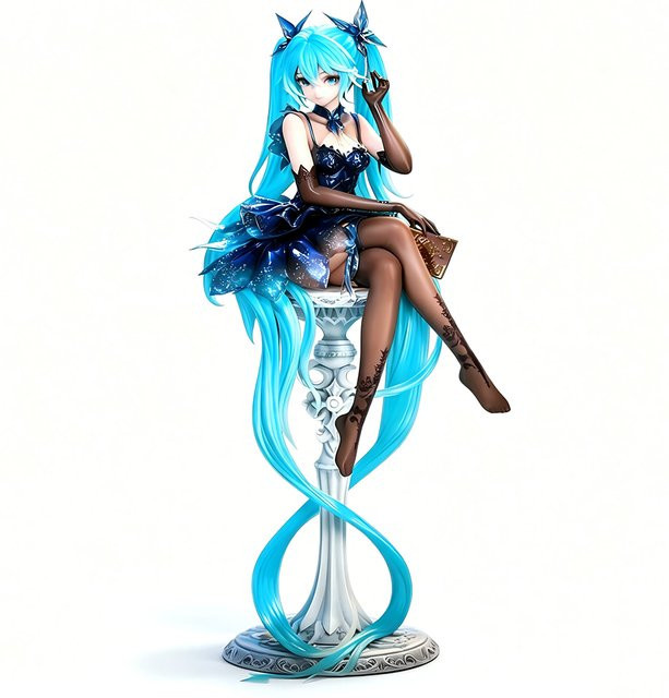Bandai Hatsune Miku Mio Nagaya Modell Feeling At Ease, Actionfigur, 1/6 - Bild 1