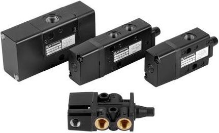 IMI Norgren In-Line Ventil 03040102 in Schwarz, 2 bis 10 bar - Bild 1