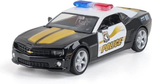 Linyi toy car Polizeiauto, Automodell, 1:36, Metall, ab 14 Jahren - Bild 1