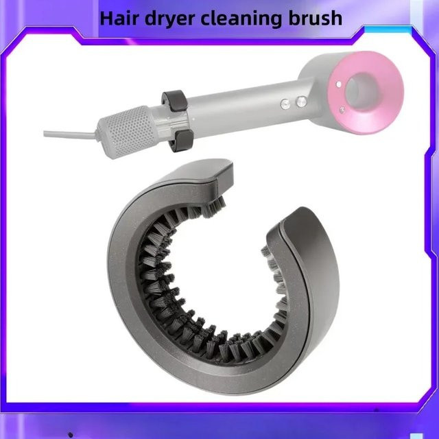 Universelle Filterreinigungsbürste für Dyson Zubehör in Grau für Haartrockner, Lockenstab und Airwrap Styler - Bild 1
