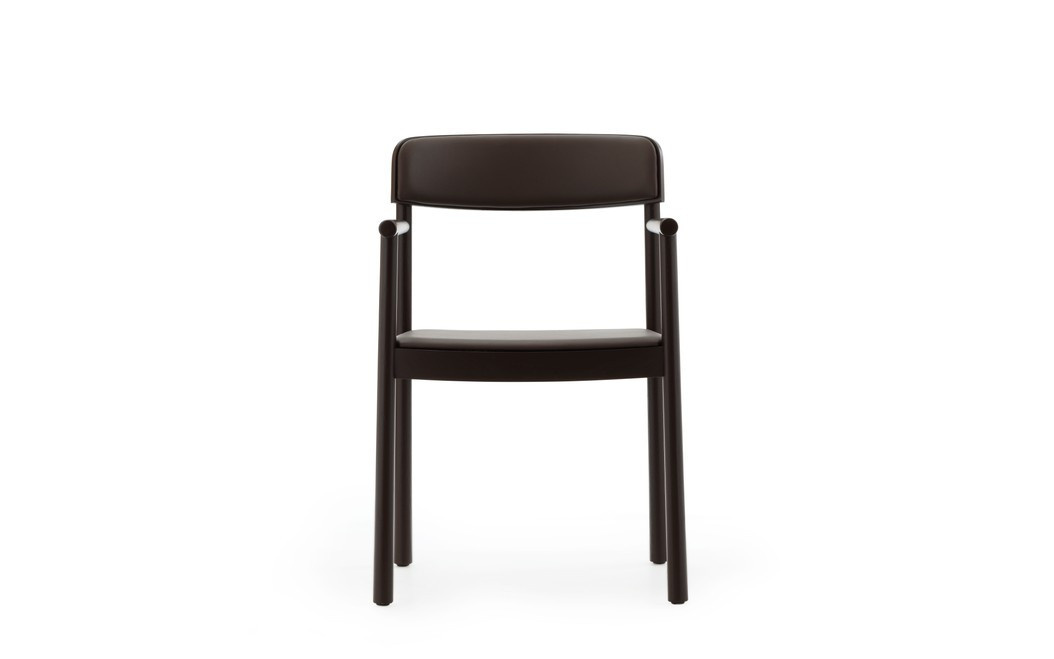 Normann Copenhagen Timb Armlehnstuhl in Braun - Bild 2