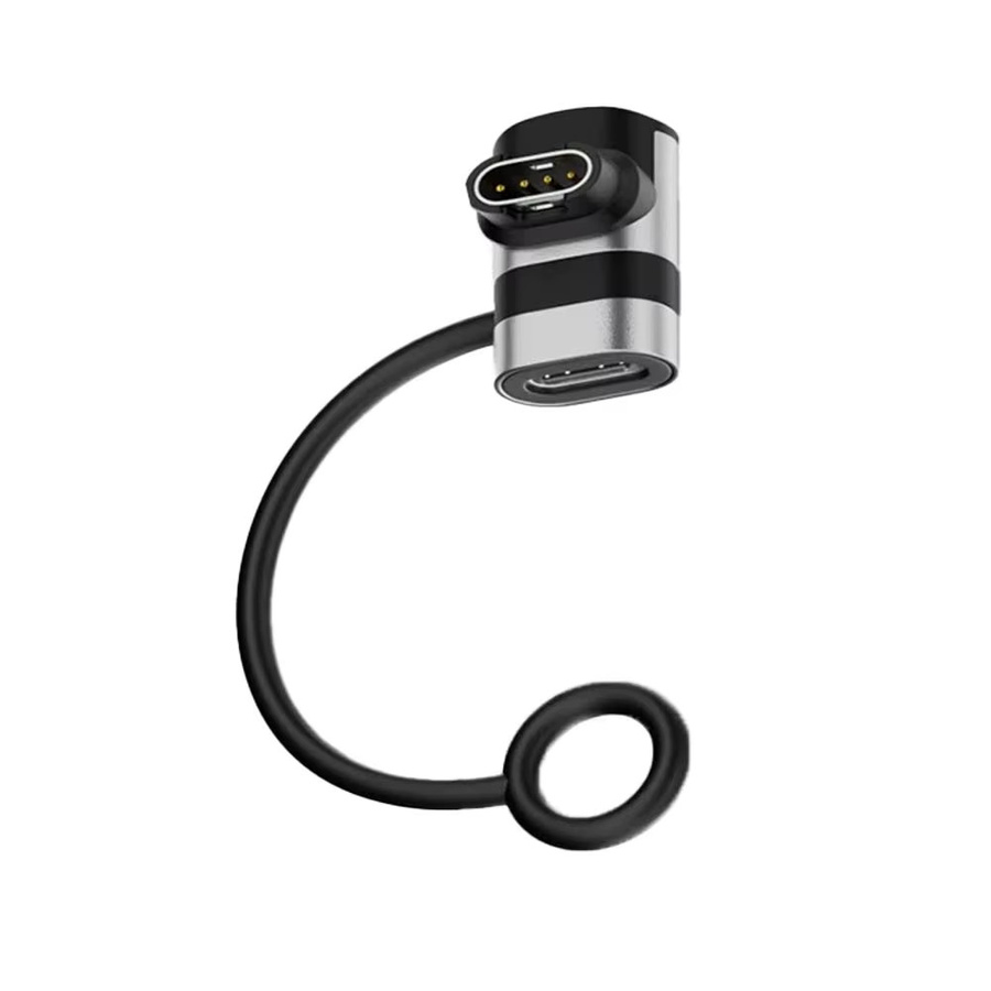 Garmin USB-C Schnellladeadapter Typ-C Anschluss für Venu, Instinct, Quatix und Index in Schwarz und Silber - Bild 4