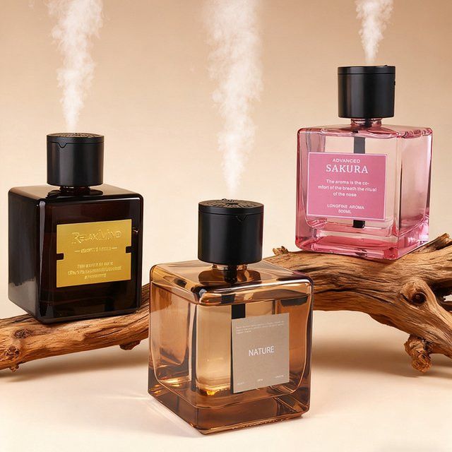 Jaysuing Automatischer Parfüm-Diffusor mit Spray-Funktion für Aromatherapie, 500 ml - Bild 1