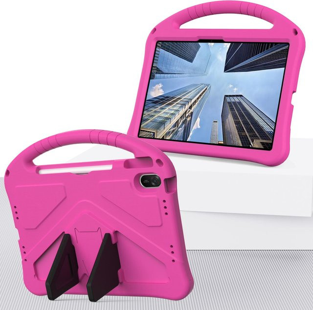 Kinderhülle für Huawei MatePad 11.5 und MatePad 11.5S in Pink mit Tablet-Ständer aus EVA-Material - Bild 1